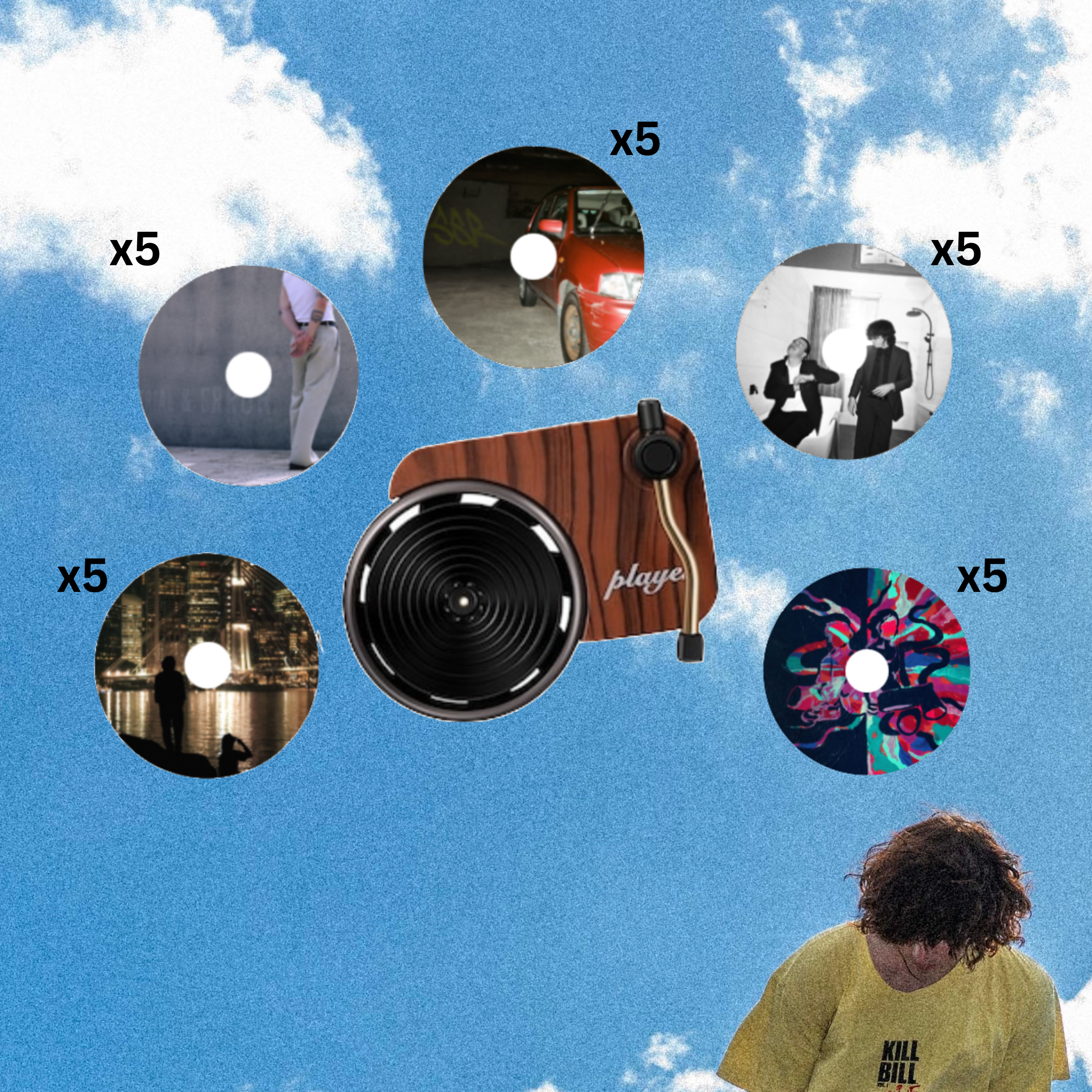 SPACE&AGES Vinyl Air Freshener
